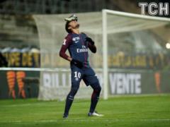 Неймар оригинальным способом отпраздновал гол в Кубке Лиги