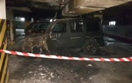 В Киеве сожгли авто активиста