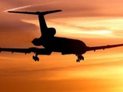 In Spain, an airplane emerged from behind two drunken passengers