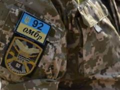 A 92th brigade of a brigade of the Supreme Armed Forces with a weapon tried to steal a car with a Kharkiv