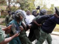 In Zambia people went to the demonstrations