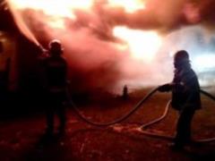 In Kharkov there was a fire