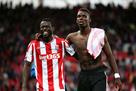 Manchester United - Stoke City. The day before