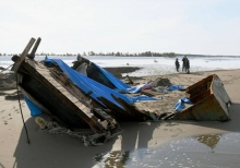 To the shores of Japan sailed a boat with corpses