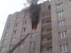 In Sumy, the hostel burned