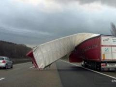 Hurricane Frederick in Europe destroyed houses and knocked down trees, there are first victims