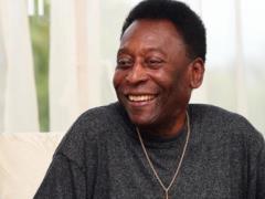 Pele was hospitalized in Brazil