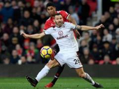 Burnley - Manchester United. The day before