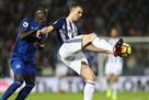 Everton - West Bromwich. Announcement of the match