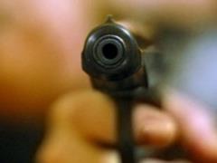In Odessa, an unknown man made a firefight with the police