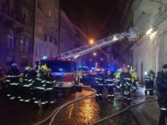 У центрі Праги згорів готель, загинули чотири людини
