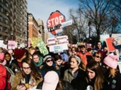 Hollywood stars went to the  Women s March  against Trump