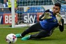 Crazy saves goalkeeper Blackburn after hitting a meter