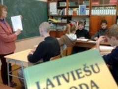 In Latvia all schools will switch to the state language