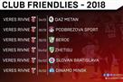 The list of teams that Veres will play at the training camp has changed