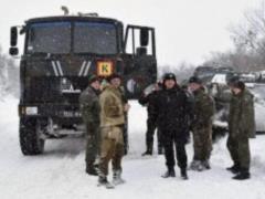 На трасі КіевХарьков изза снігопад утворилися затори
