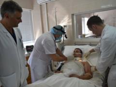 Риженко розповів про стан поранених під час вибуху в Бердянську поліцейських