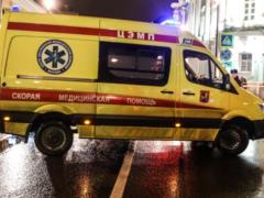 Джип снес остановку с людьми в Москве