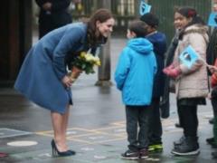 Kate Middleton appeared in public in a dress for $ 140