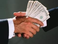 In Kharkov, a bribe was burned on a bribe