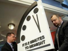 The Hour of the Doomsday Clock was moved for half a minute