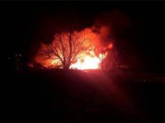 In Kremenchug, a helicopter crashed