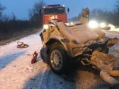 In Crimea, a car was torn into two parts, three dead - PHOTO,