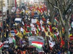 German Kurds protest against Erdogan s policy
