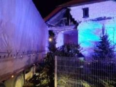 In Poland the Ukrainian wagon drove into the room where the children slept