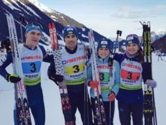 Украинцы стали чемпионами в смешанной эстафете чемпионата Европы по биатлону
