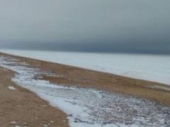 У Херсонській області замерзло Азовське море