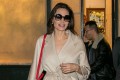 Angelina Jolie charmed fans in Paris