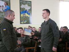 In Kharkiv military units of the National Guard have summed up the internship with the cadets