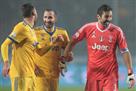Juventus defeated Atalanta in the first semifinal match of the Cup of Italy