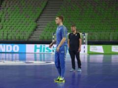 The Ukrainian national team starts in the futsal Euro-2018 match against the Romanians