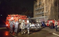 В Киеве горела психиатрическая больница