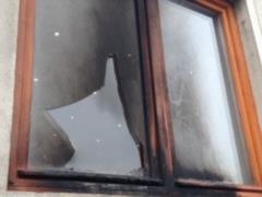 In Uzhgorod, an unknown person threw a  Molotov cocktail  in the Hungarian Union building
