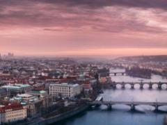 In Prague it became 3 bridges less, but one ferry more