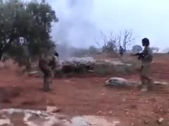 Fight Su-25 pilot in Syria hit the video