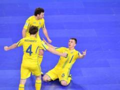 Сборная Украины сыграет с Испанией в четвертьфинале Евро-2018 по футзалу