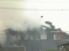 In Japan, a combat helicopter crashed into an apartment building