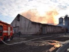 The fire at the creamery near Nikolaev was put out for seven hours - VIDEO,