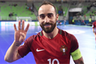 Ricardinho became the top scorer in the history of futsal Euros