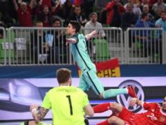 Portugal beat Russia and reached the final of Euro-2018 in futsal
