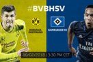 Borussia D - Hamburg. The day before