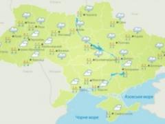 Прогноз погоды в Украине