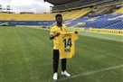 Las Palmas signed the Nigerian striker