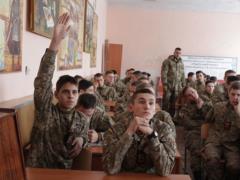 Харьковские гвардейцы встретились с выпускниками Кадетского корпуса