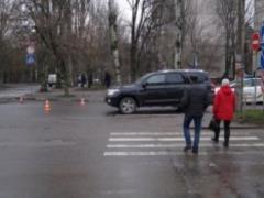 В Херсоне водитель сбил женщину на пешеходном переходе - ФОТО,