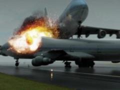 Two planes collided at the London airport, one person perished